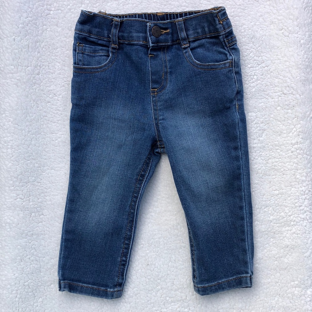 12 month Garanimals jeans with elastic waistband